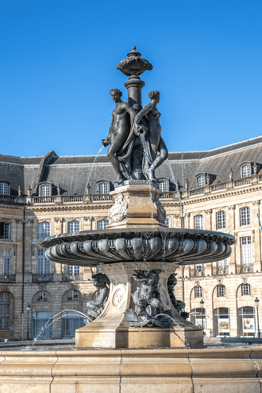 Fontaine des 3 Grâces à Bordeaux Fontaine des 3 Grâces à Bordeaux